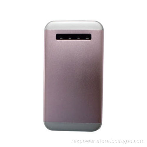 Power Bank with 5,000mAh Li-polymer Capacity, 5.0V DC/1A Input, 5.0V DC/1A Output